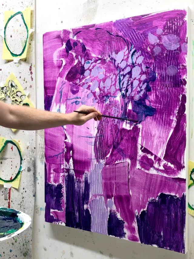 Historias 7 Transformación del Lienzo: El Proceso Filosófico de un Pintor