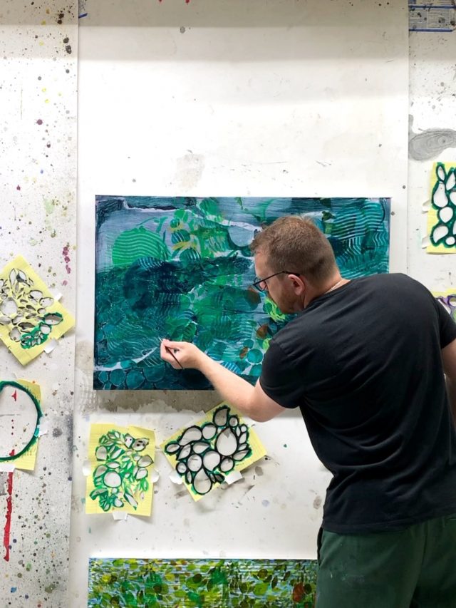 Historias 2 Pintura en el Estudio de Arte Ahora 🎨👍